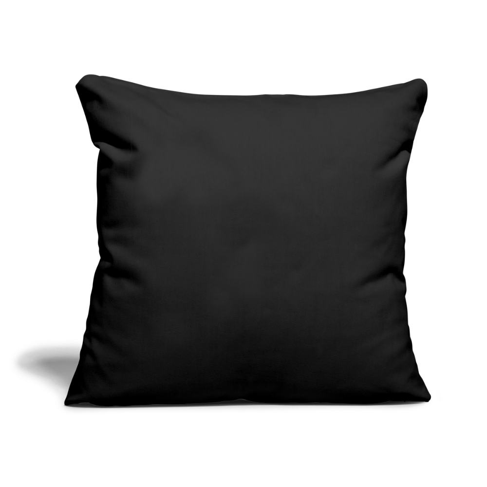 Sofakissen mit Füllung 44 x 44 cm - Schwarz