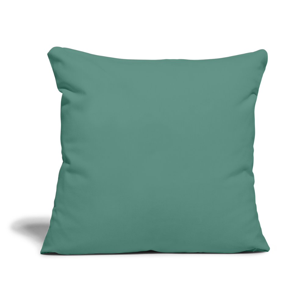 Sofakissen mit Füllung 44 x 44 cm - Tanngrün
