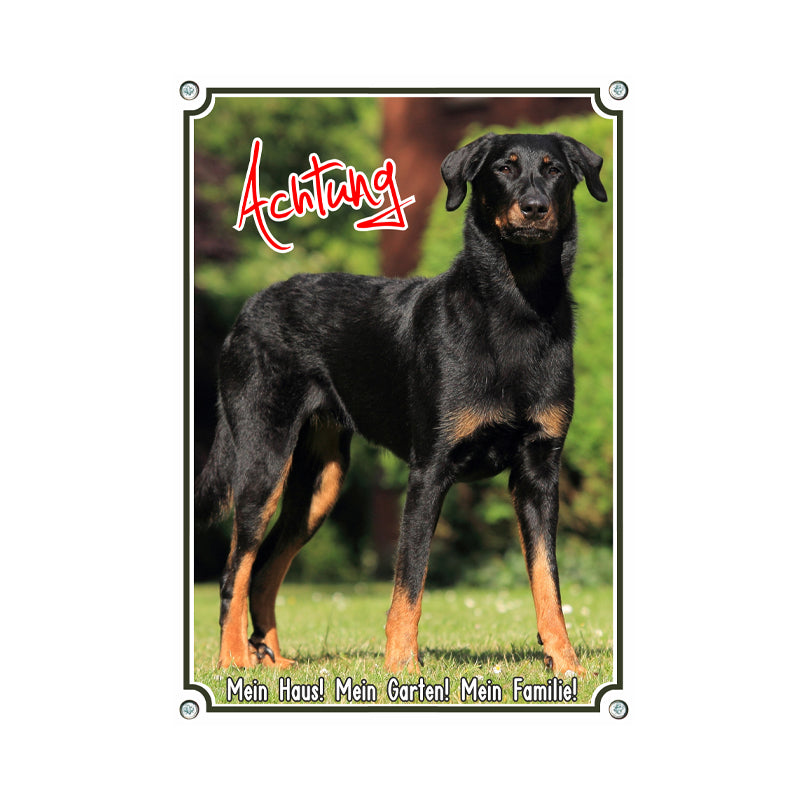 Beauceron - Mein Haus Mein Garten Meine Familie