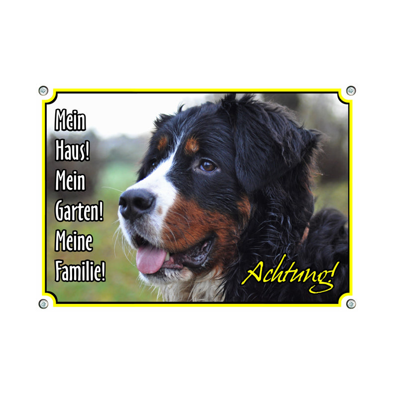 Berner Sennenhund - Mein Haus Mein Garten Meine Familie