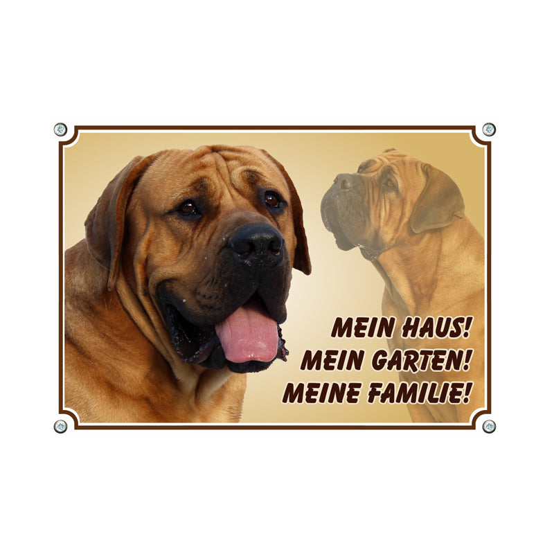 Boerboel - Mein Haus Mein Garten Meine Familie