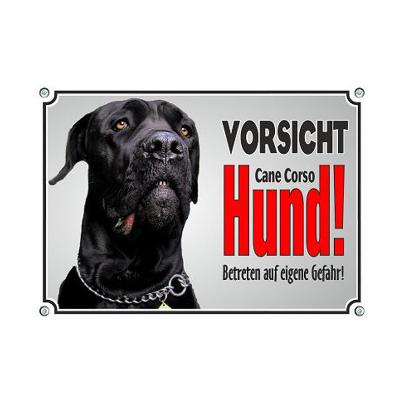 Cane Corso - Betreten auf eigene Gefahr