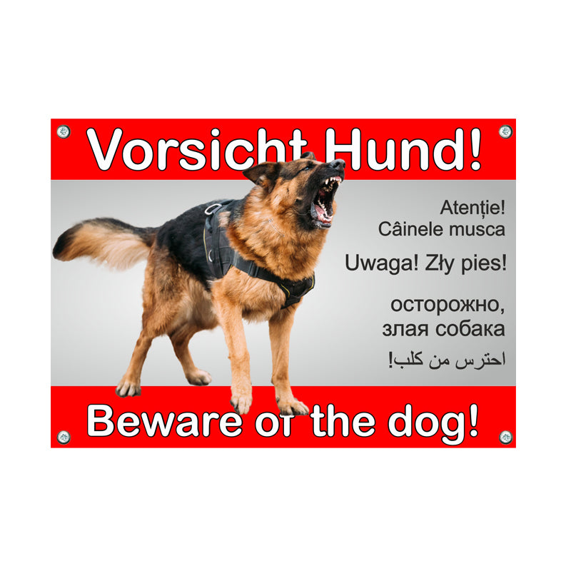 Deutscher Schäferhund - Beware of the dog