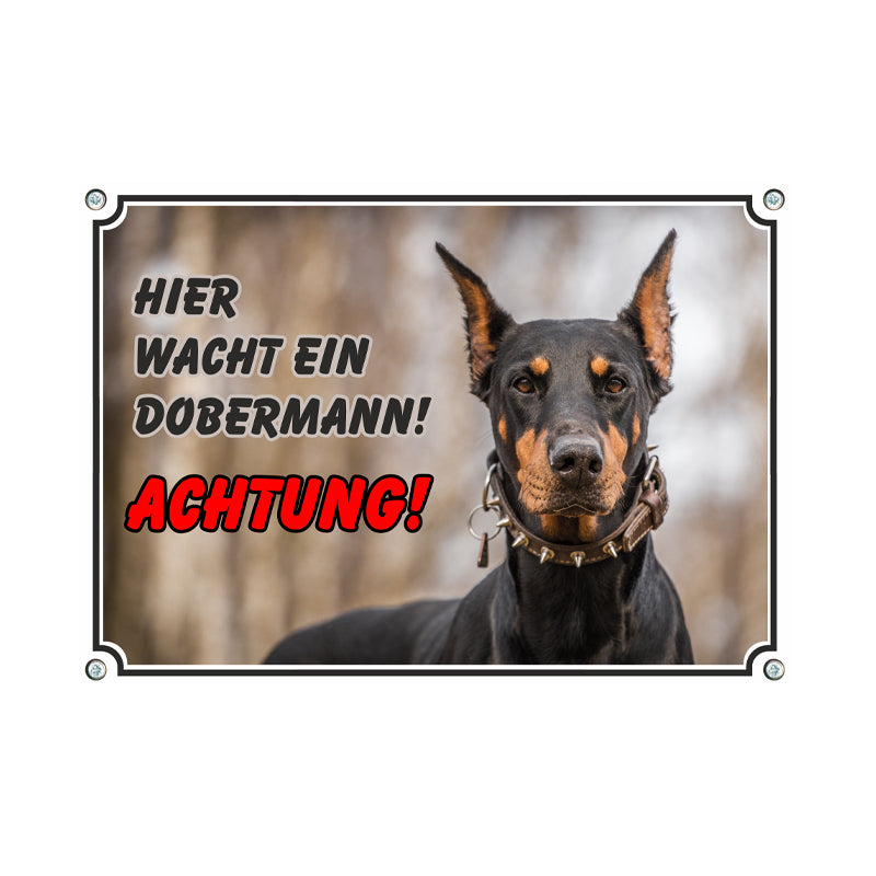 Dobermann - Hier wacht ein