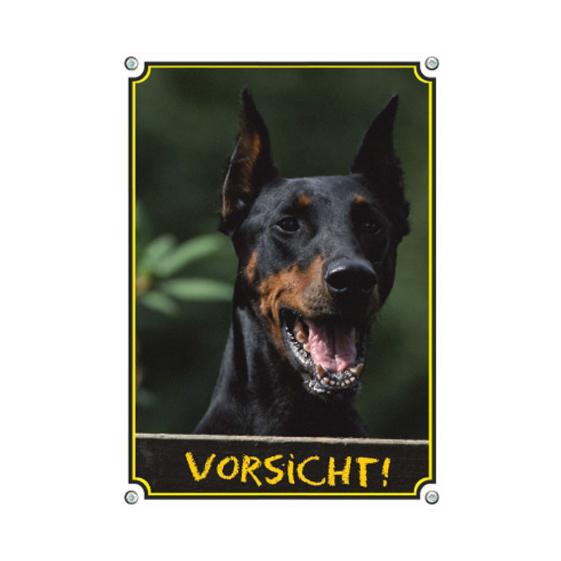 Dobermann - Vorsicht