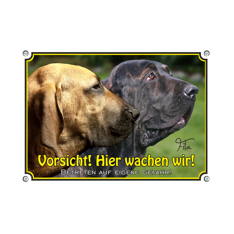 Fila Brasileiro - Vorsicht