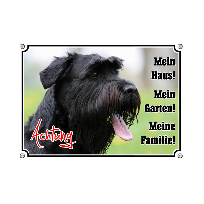 Riesenschnauzer - Mein Haus Mein Garten Meine Familie