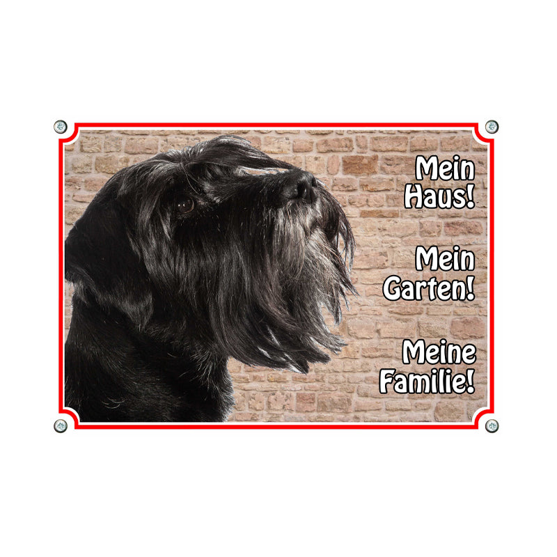 Schnauzer - Mein Haus. Mein Garten