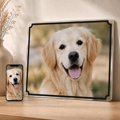 Dein Wunschbild – individuelles Aluminiumschild mit eigenem Foto