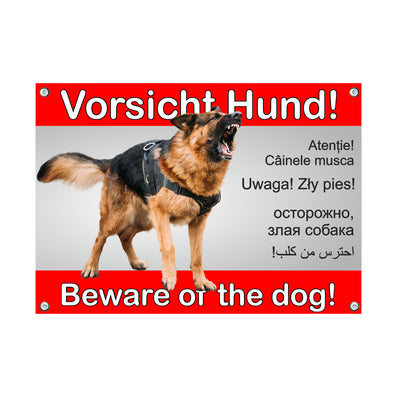 Deutscher Schäferhund - Beware of the dog